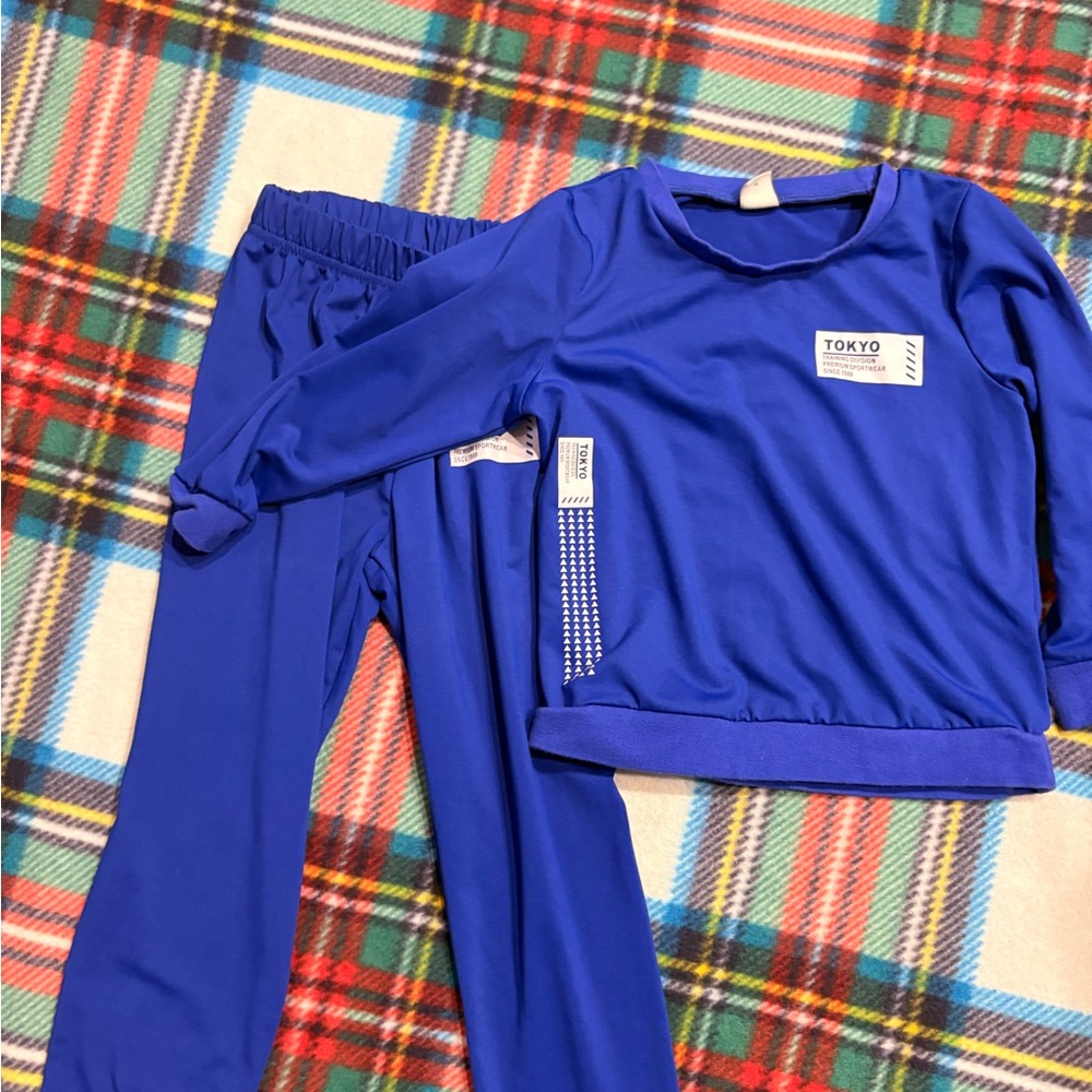 Kids Blue Pajamas Set